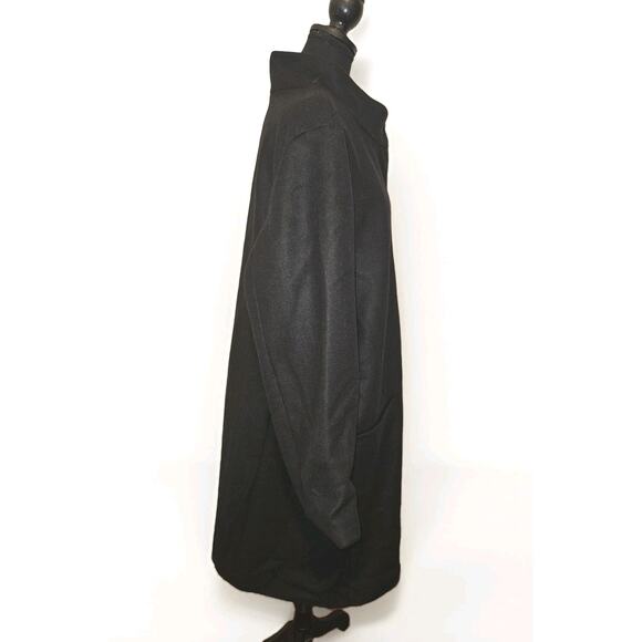 NWT! Old Navy Coat Mid Length Black Plus Size 3XL - Picture 5 of 10